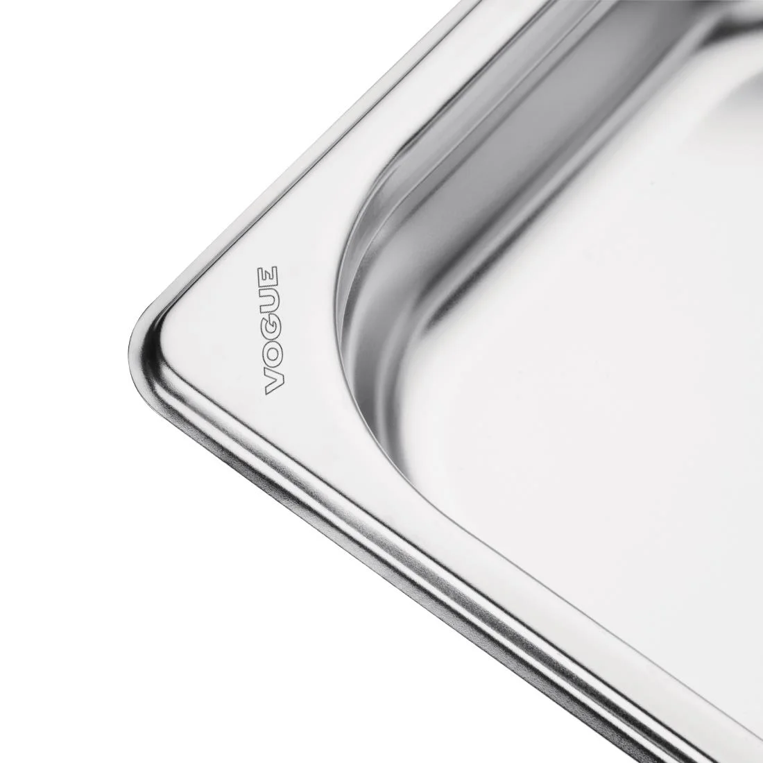 Vogue Stainless Steel GN 1/3 Pan 40mm - Image 6