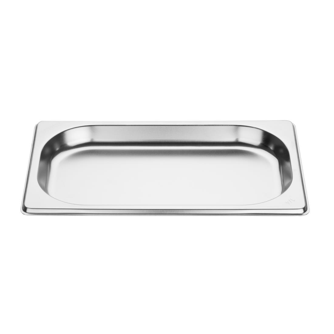 Vogue Stainless Steel GN 1/4 Pan 20mm