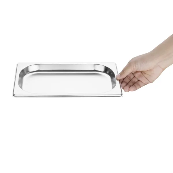 Vogue Stainless Steel GN 1/4 Pan 20mm