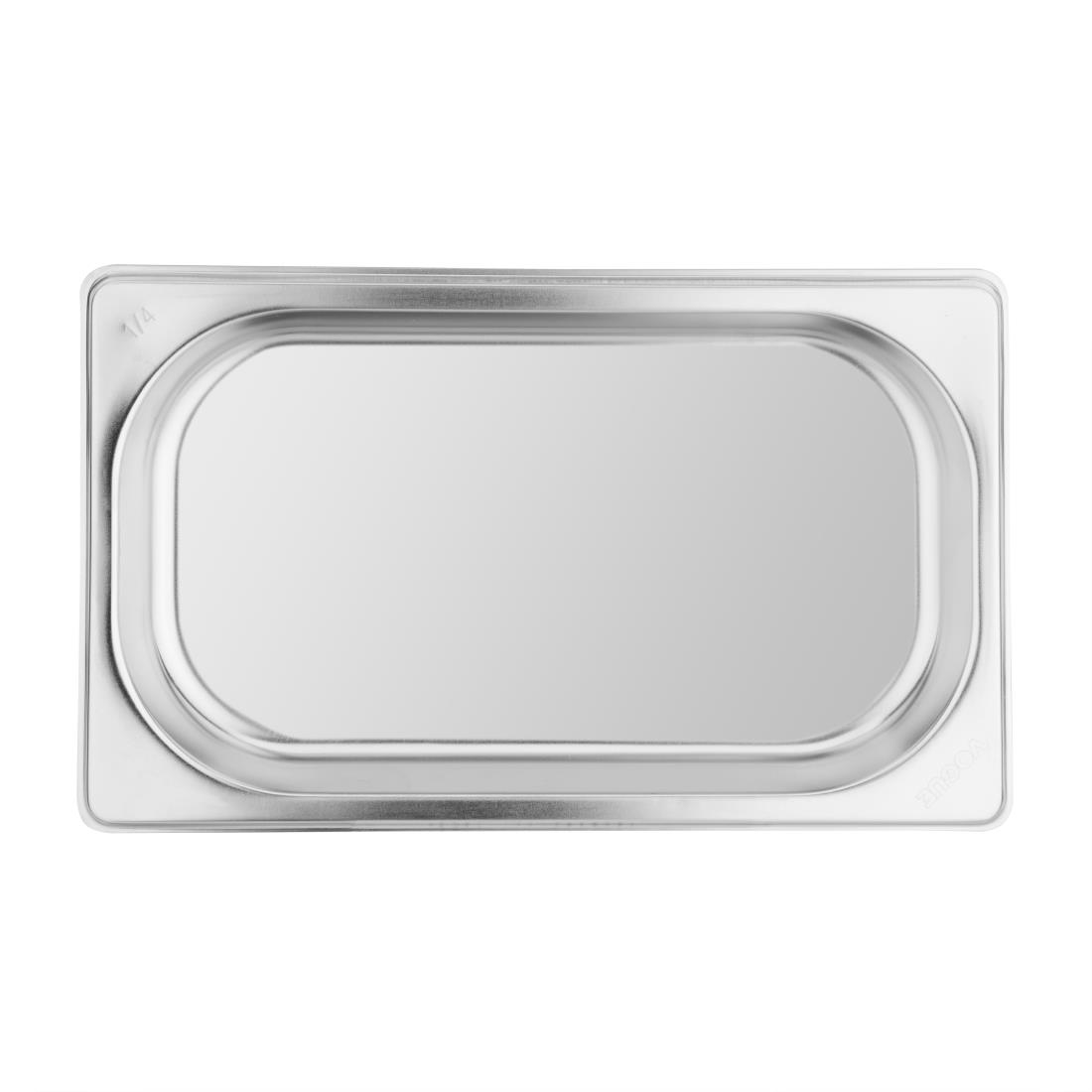 Vogue Stainless Steel GN 1/4 Pan 20mm