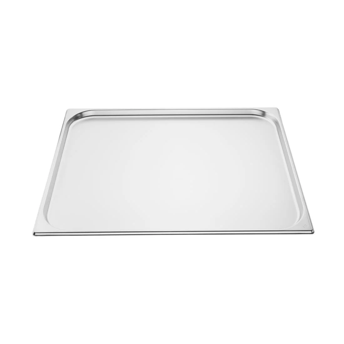 Vogue Stainless Steel GN 2/1 Double Size Gastronorm Pan 20mm - Image 3