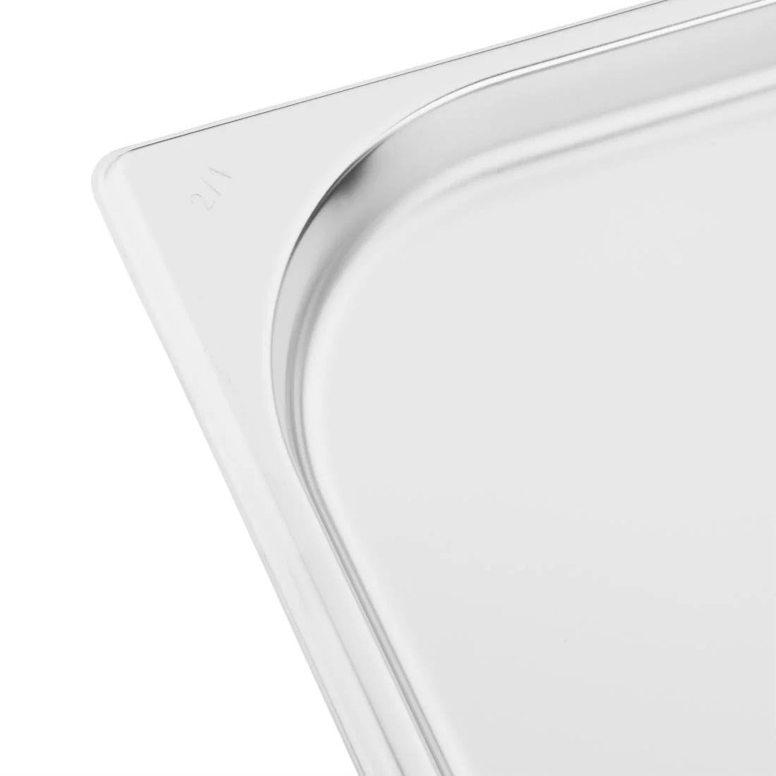 Vogue Stainless Steel GN 2/1 Double Size Gastronorm Pan 20mm - Image 6