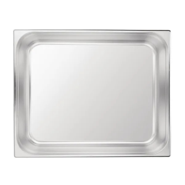 Vogue Stainless Steel GN 2/1 Double Size Gastronorm Pan 200mm