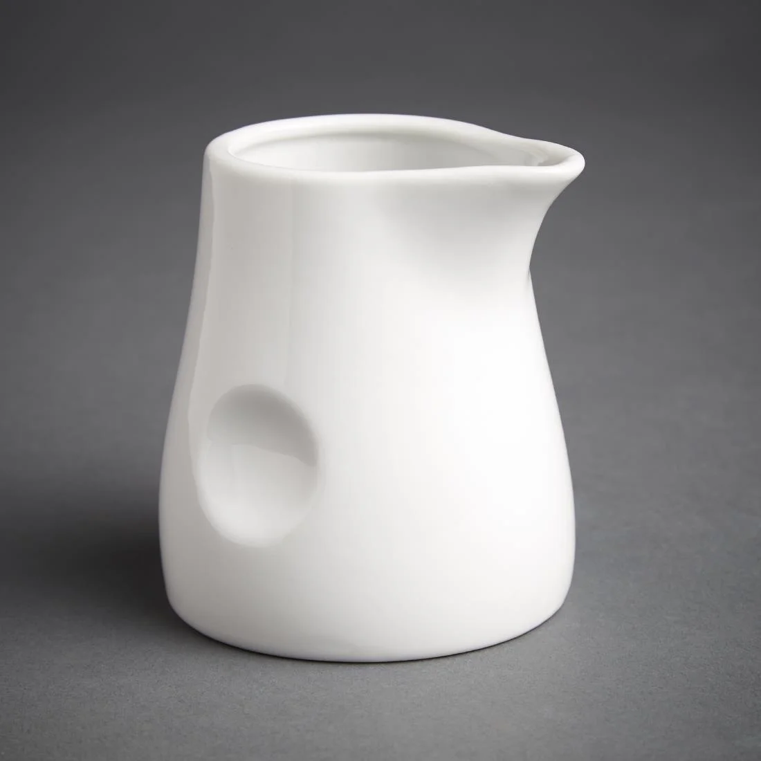 Olympia Dimpled Milk Jugs 170ml - Image 3