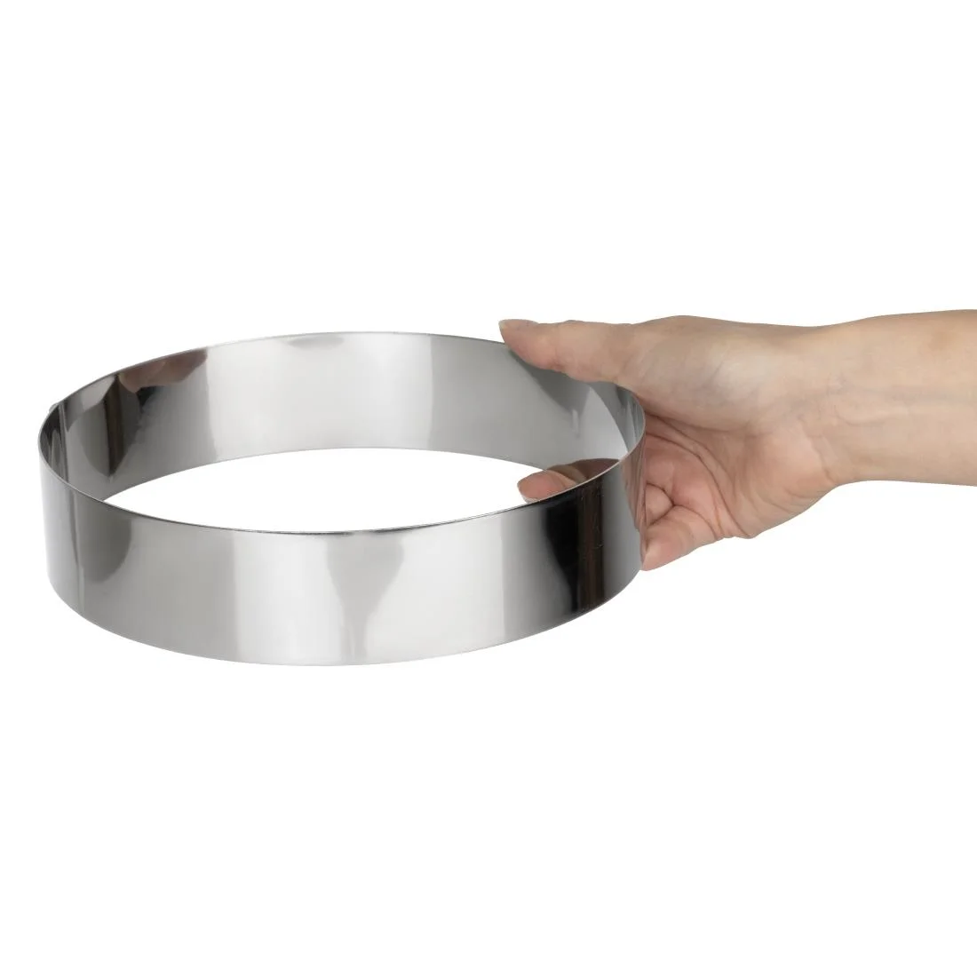 De Buyer Stainless Steel Mousse Ring 200 x 45mm - Image 4