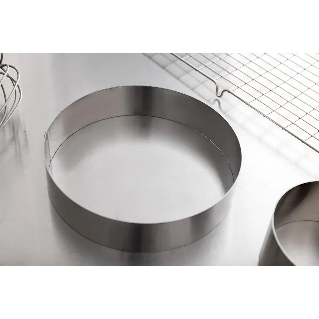 De Buyer Stainless Steel Mousse Ring 200 x 45mm - Image 5