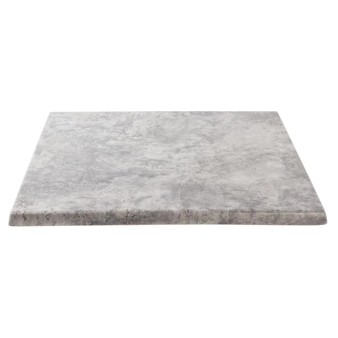 Werzalit Pre-drilled Square Table Top Concrete 700mm - Image 3