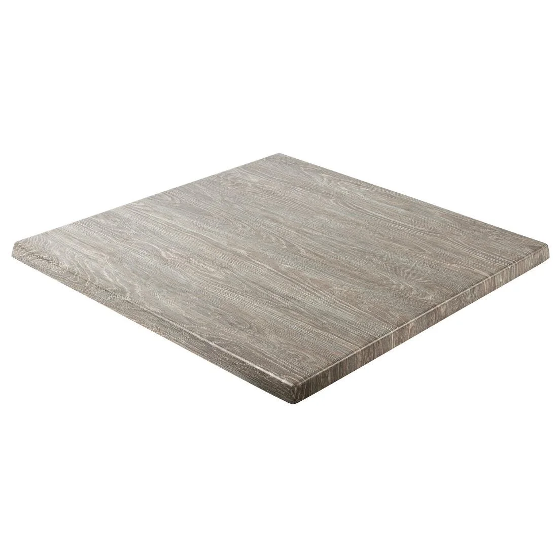 Werzalit Pre-drilled Square Table Tops Limed Oak - Image 2