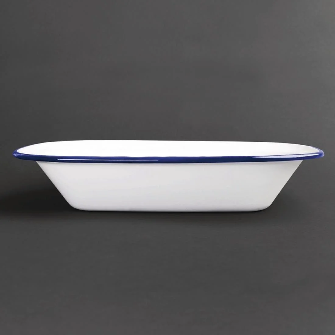 Olympia Enamel Dishes Rectangular 280 x 190mm - Image 4