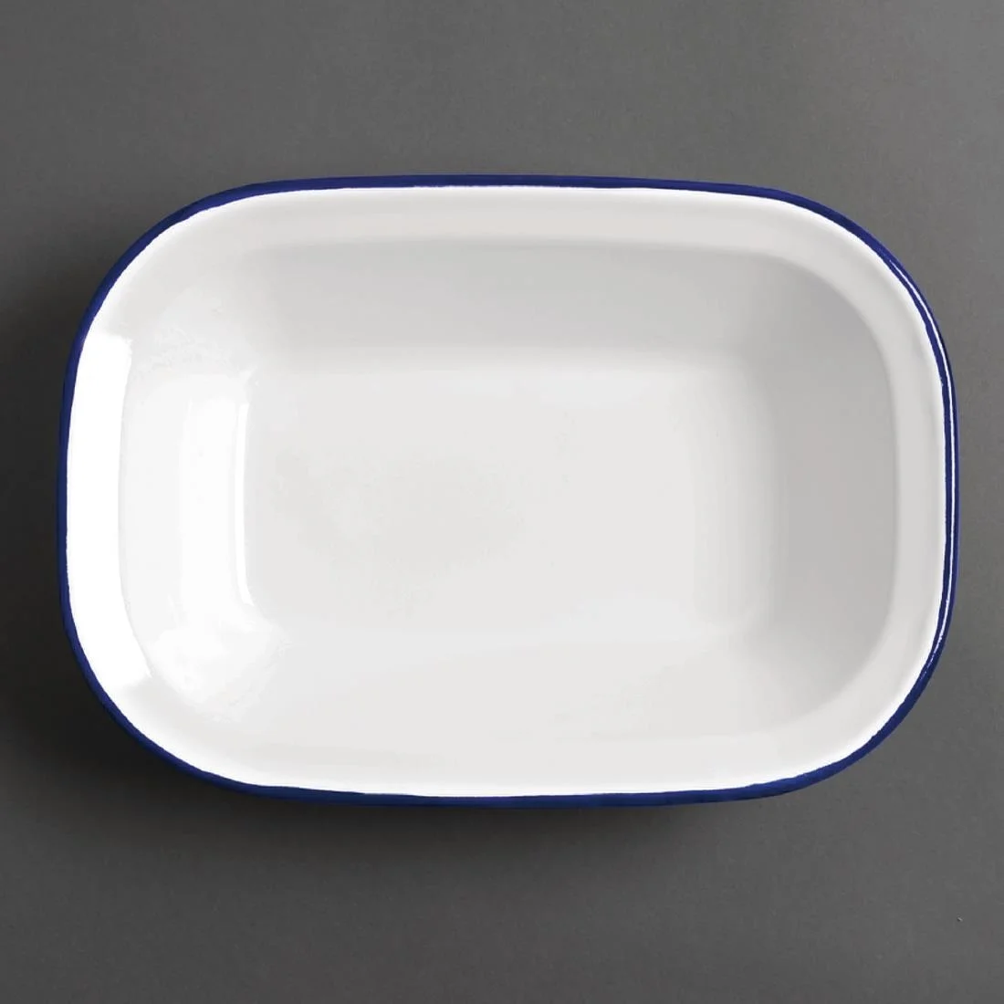 Olympia Enamel Dishes Rectangular 280 x 190mm - Image 3