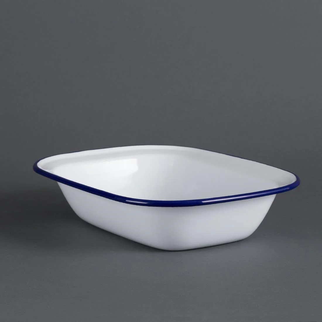 Olympia Enamel Dishes Rectangular 280 x 190mm