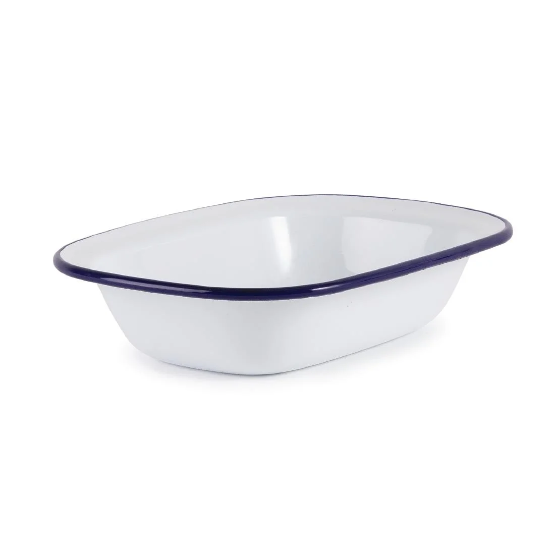 Olympia Enamel Pie Dishes Rectangular 180 x 135mm - Image 5