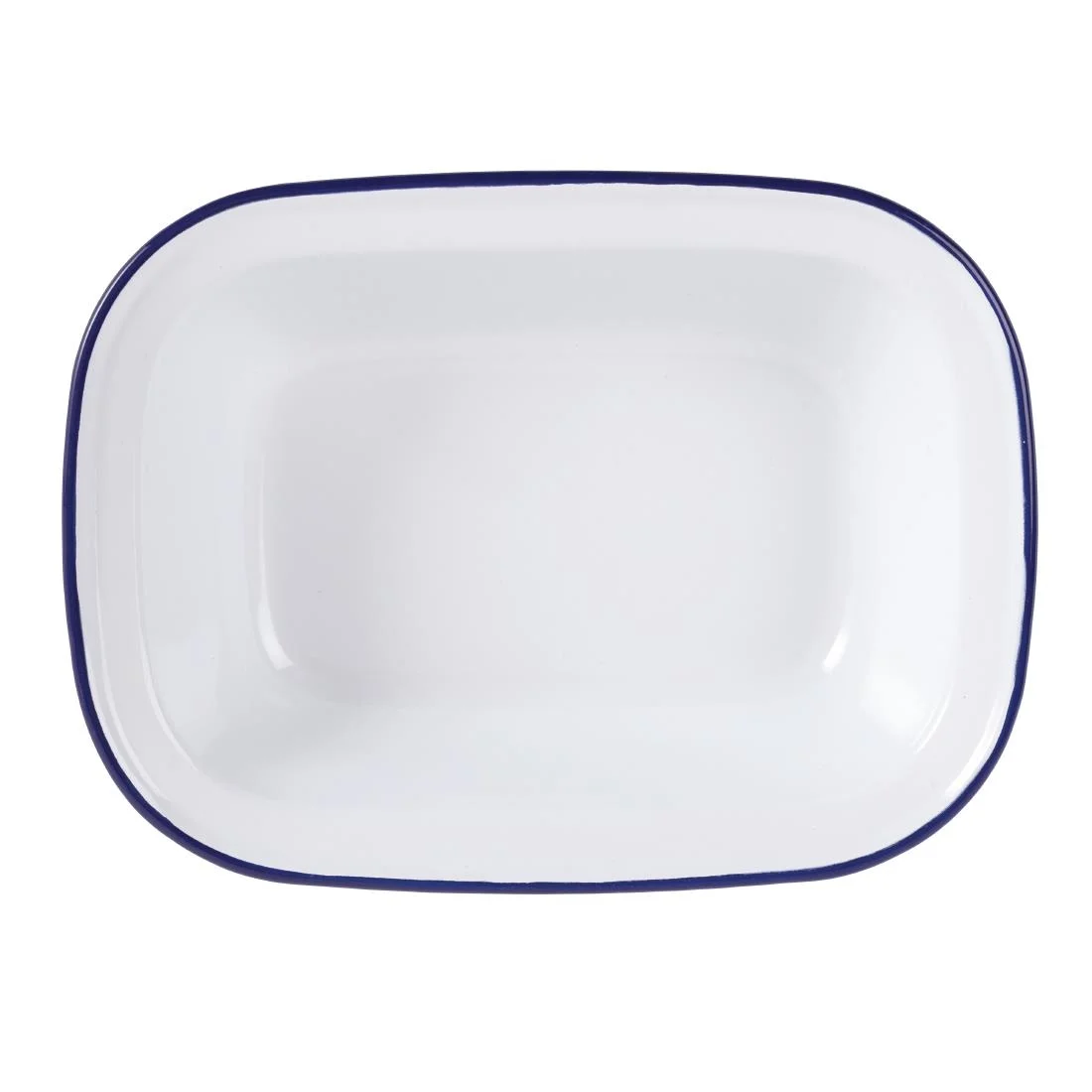 Olympia Enamel Pie Dishes Rectangular 180 x 135mm - Image 6