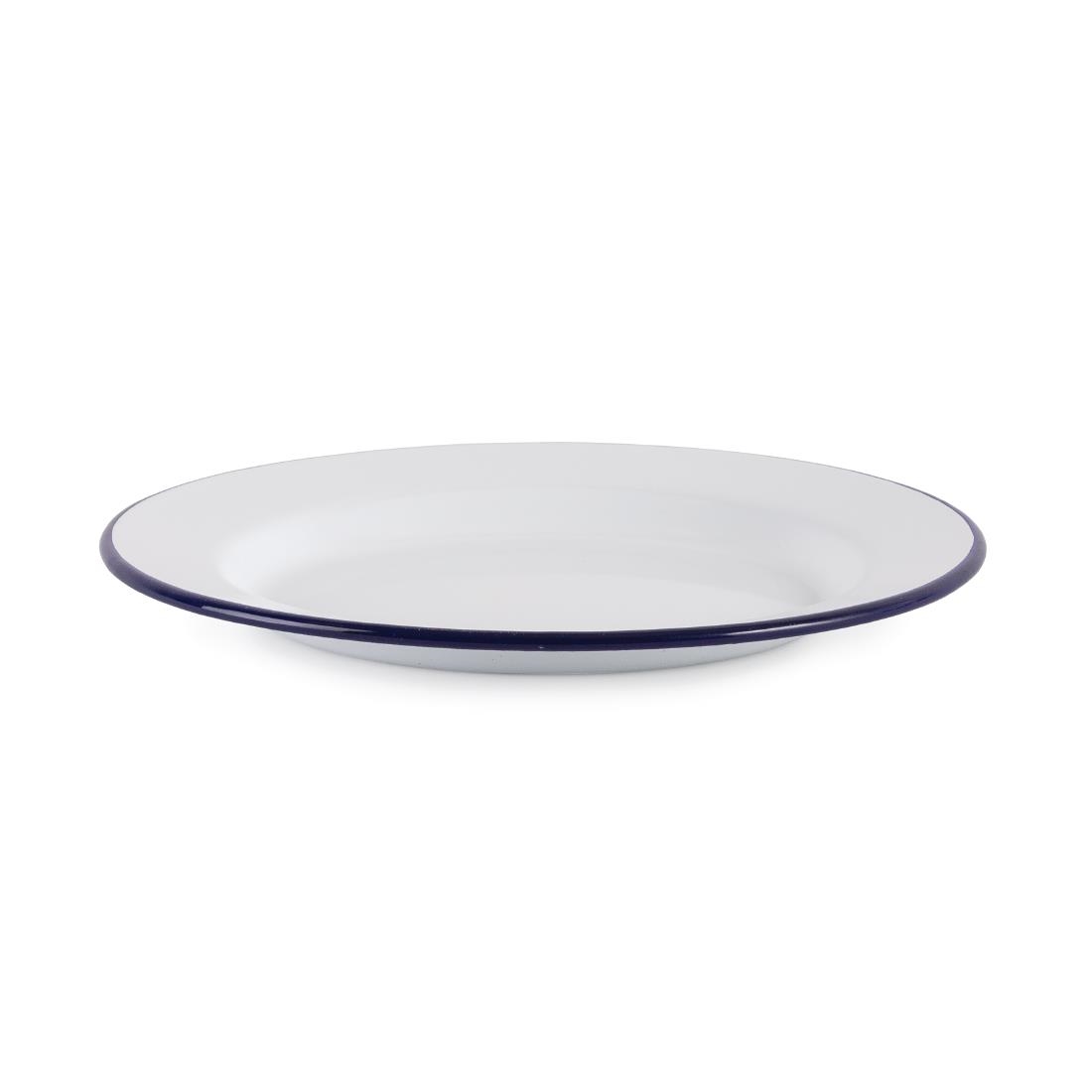 Olympia Enamel Dinner Plates 245mm