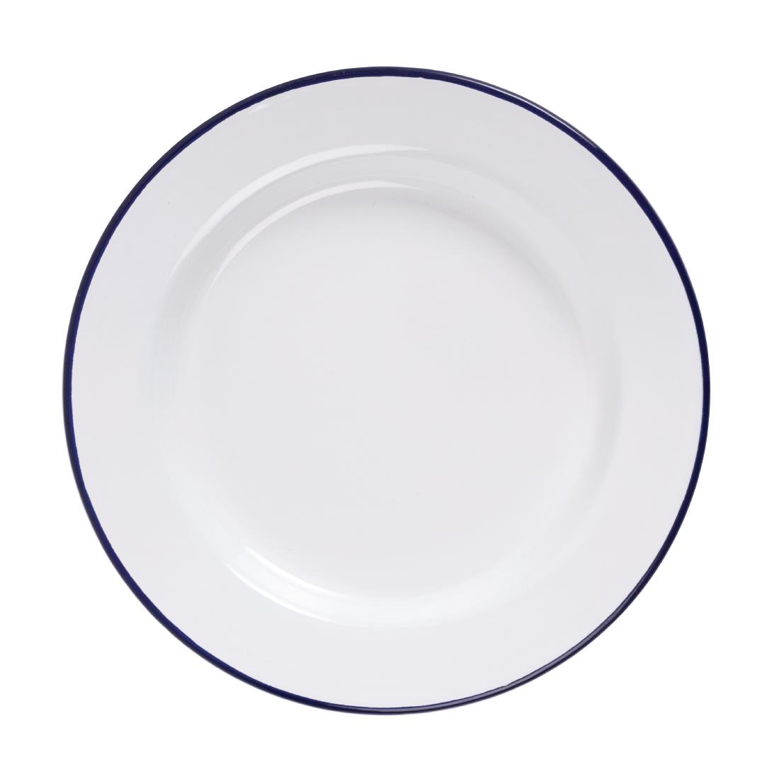 Olympia Enamel Dinner Plates 245mm