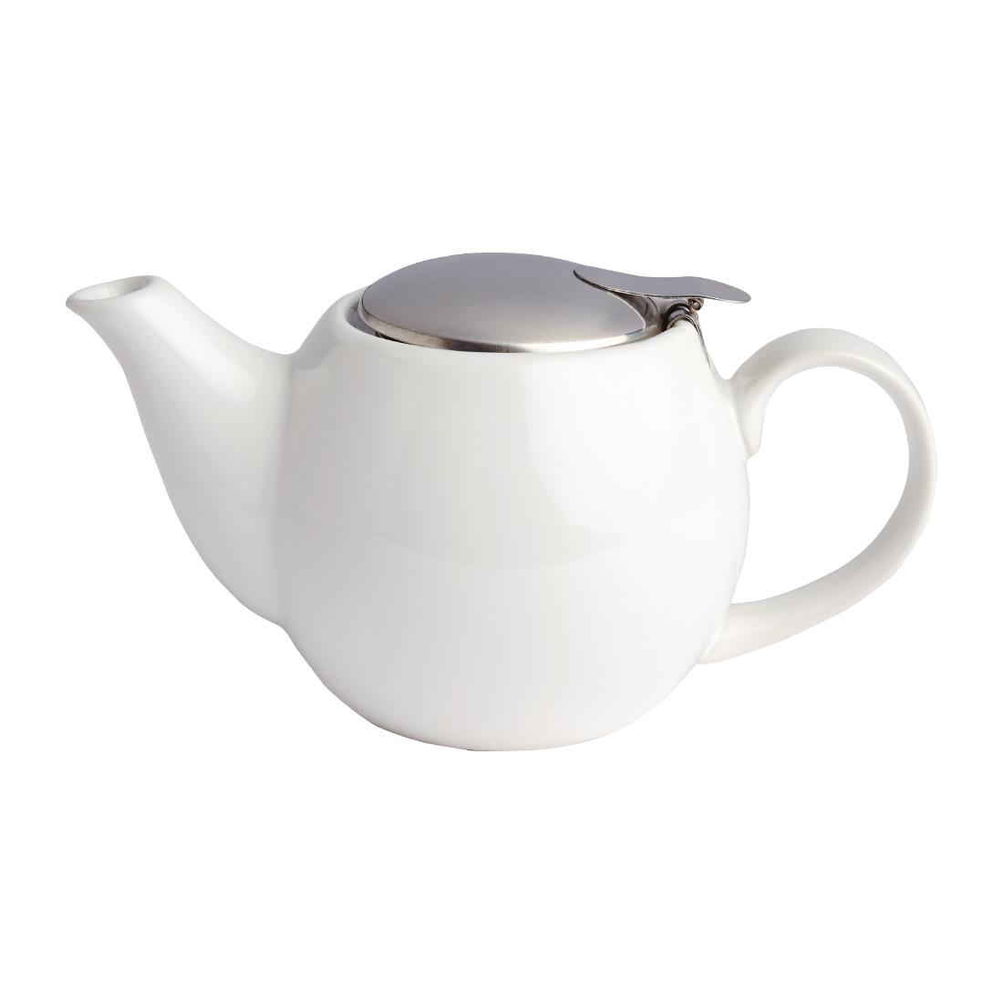Olympia Cafe Teapot 510ml White