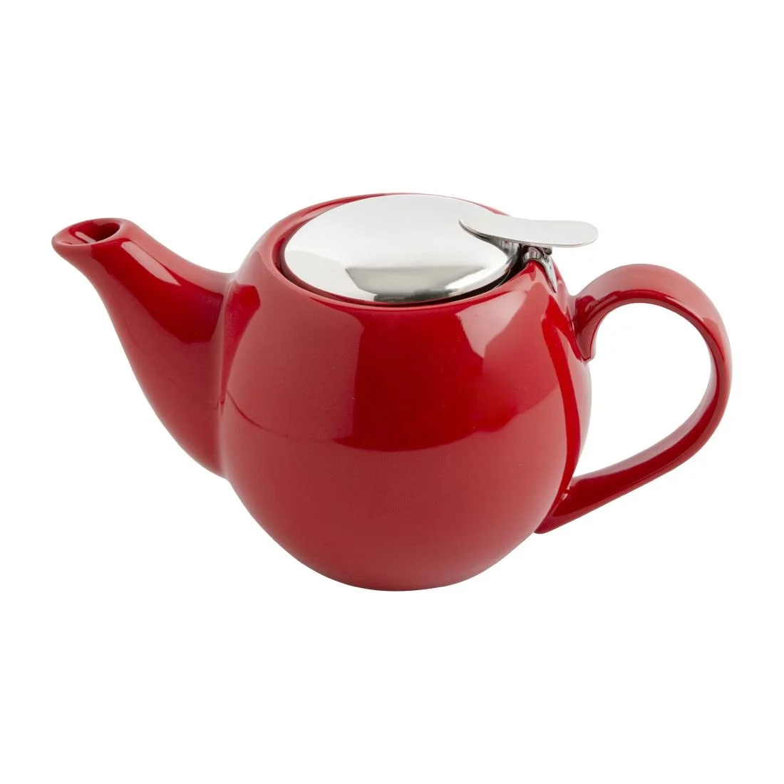 Olympia Cafe Teapot 510ml Red - Image 3