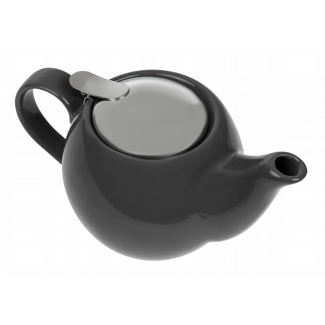 Olympia Cafe Teapot 510ml Charcoal - Image 2