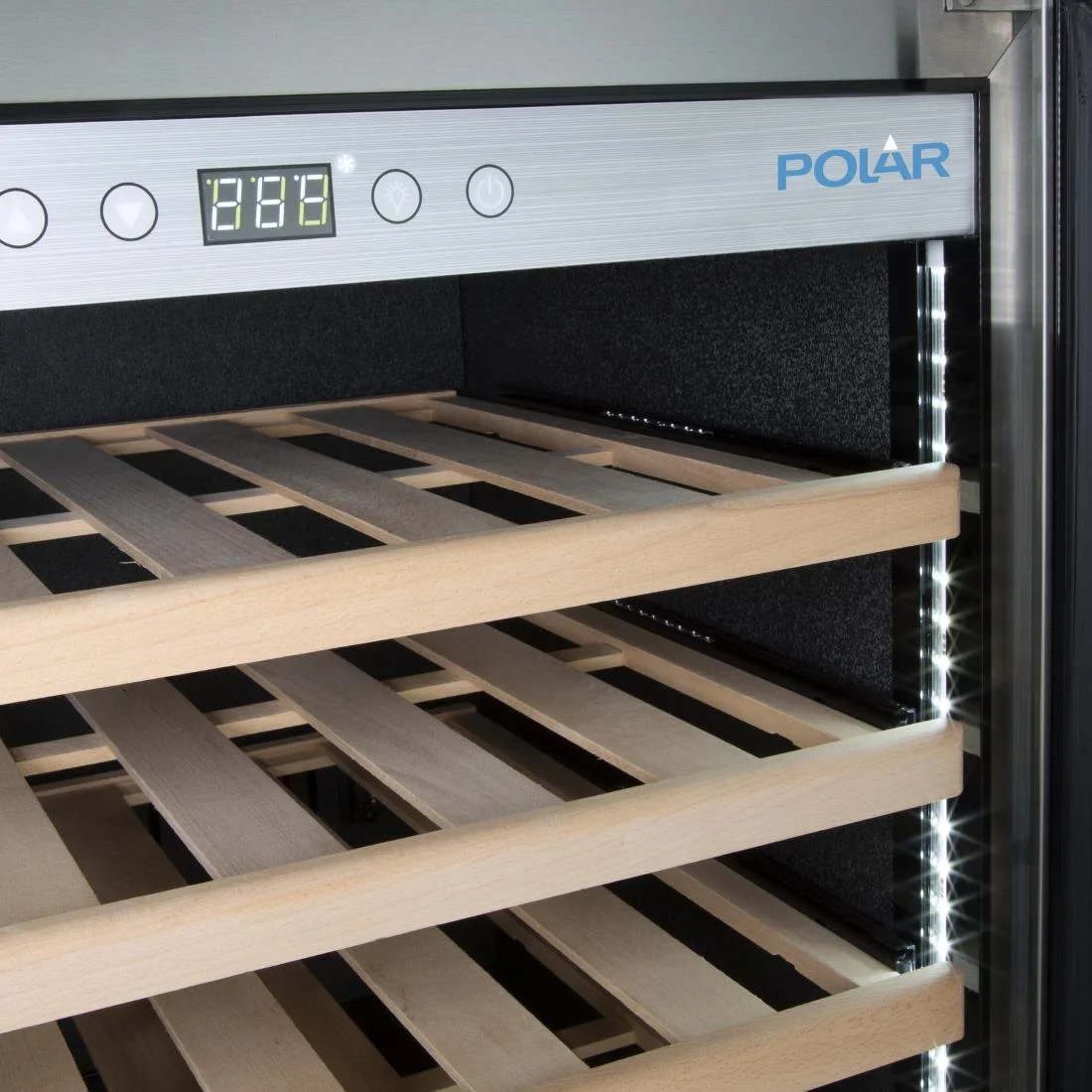 Polar G-Series Stainless Steel Wine Fridge 47 Bottle - Image 6