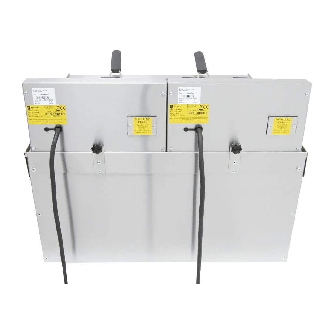 Parry Double Tank Countertop Fryer NPDF3 - Image 2