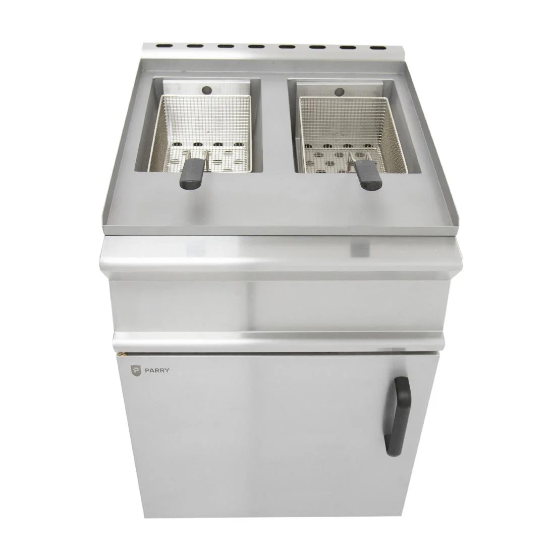 Parry Double Natural Gas Pedestal Fryer PDGF - Image 2