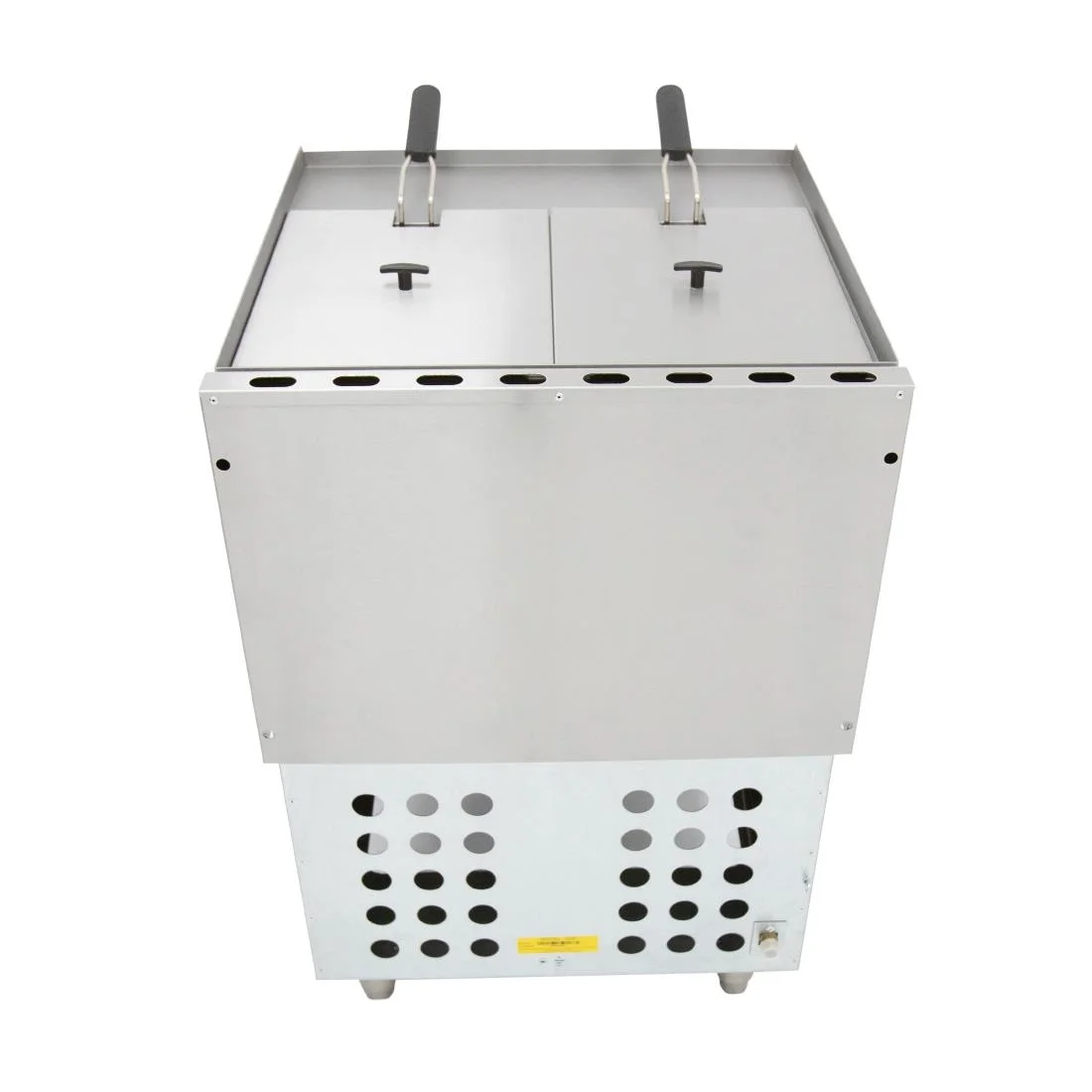 Parry Double Natural Gas Pedestal Fryer PDGF - Image 4