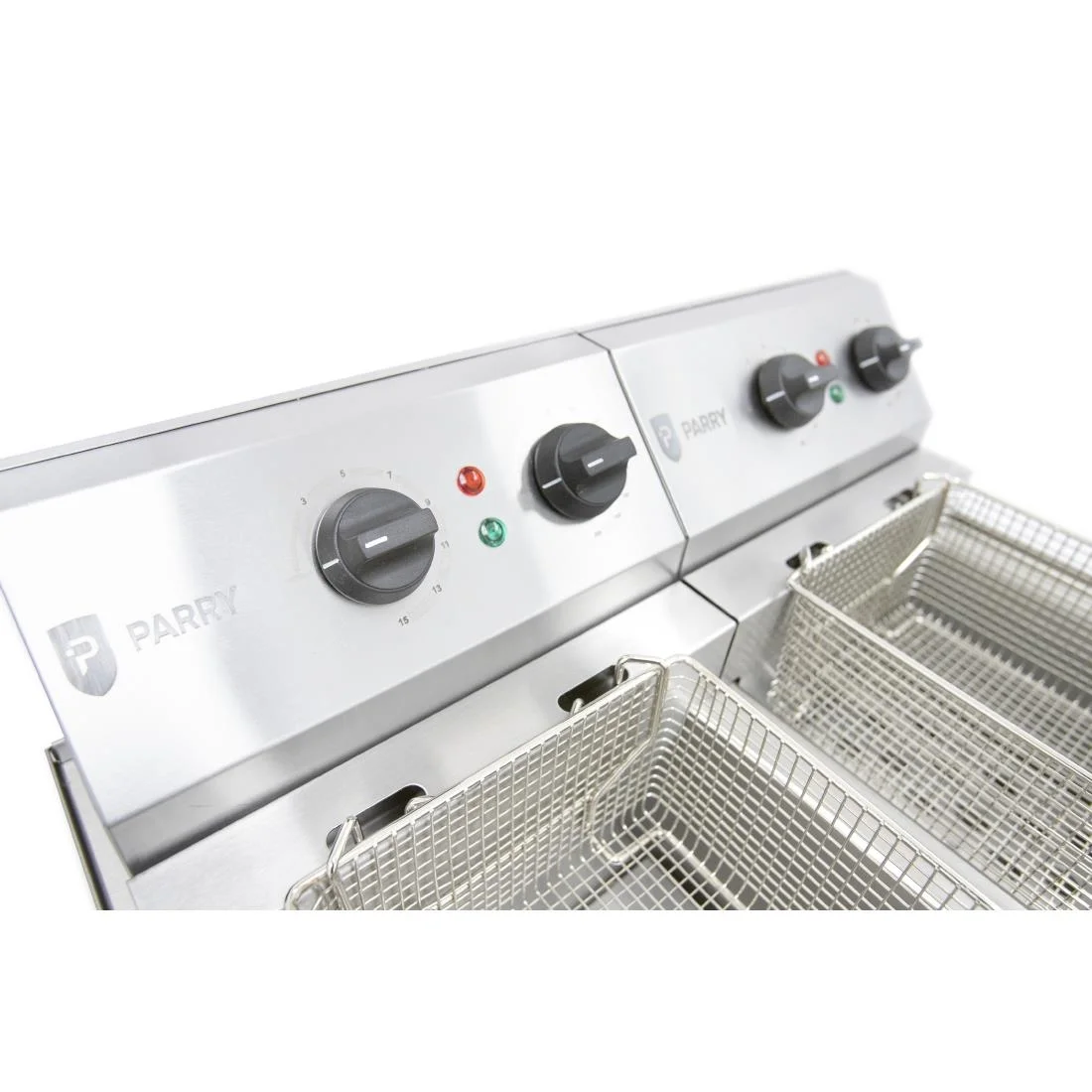 Parry Double Tank Countertop Fryer NPDF6 - Image 2