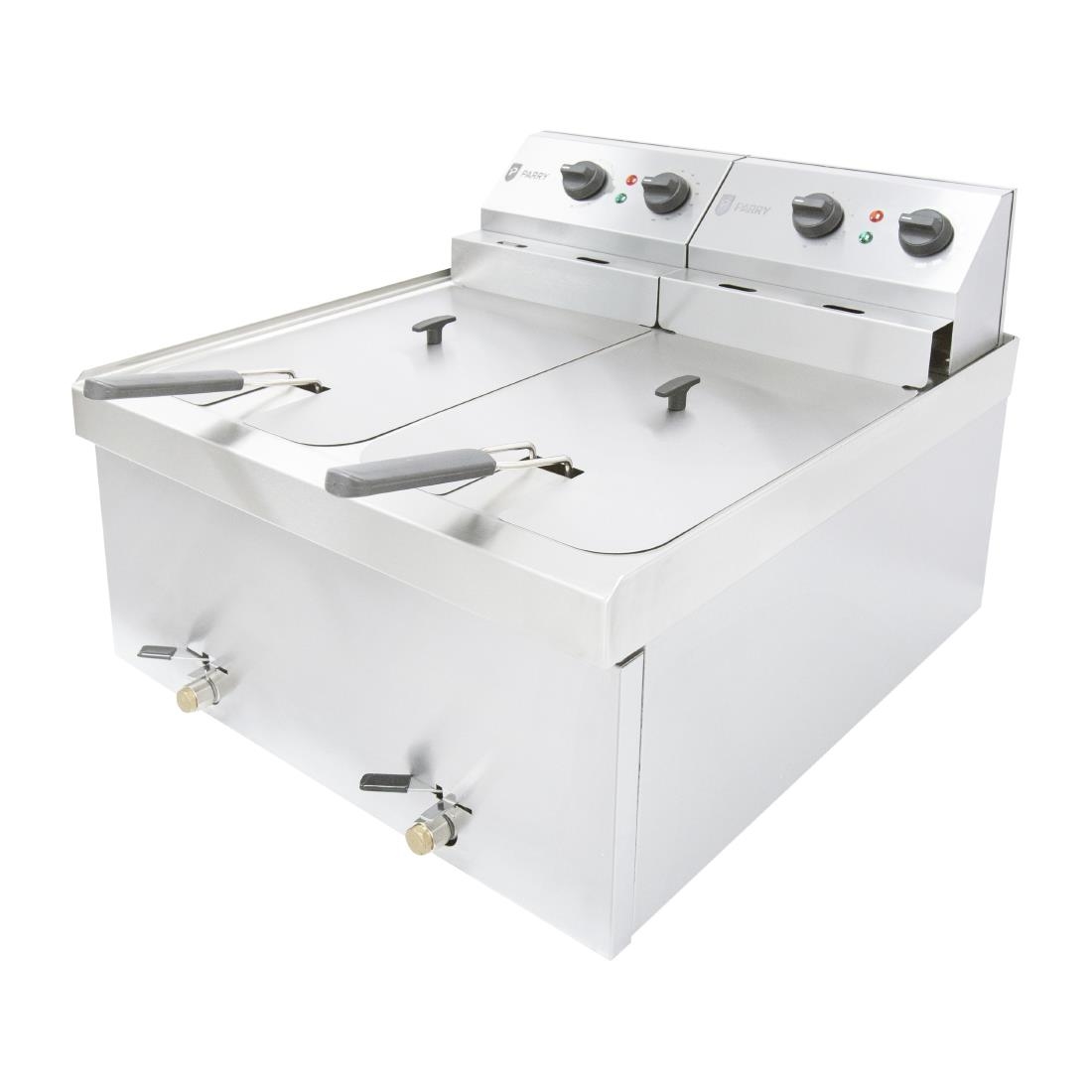 Parry Double Tank Countertop Fryer NPDF6