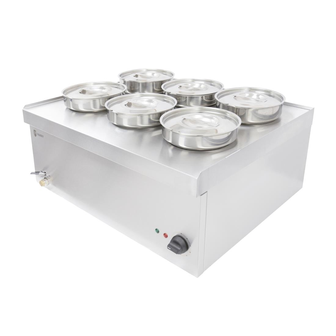 Parry 6 Pot Bain Marie PWB6