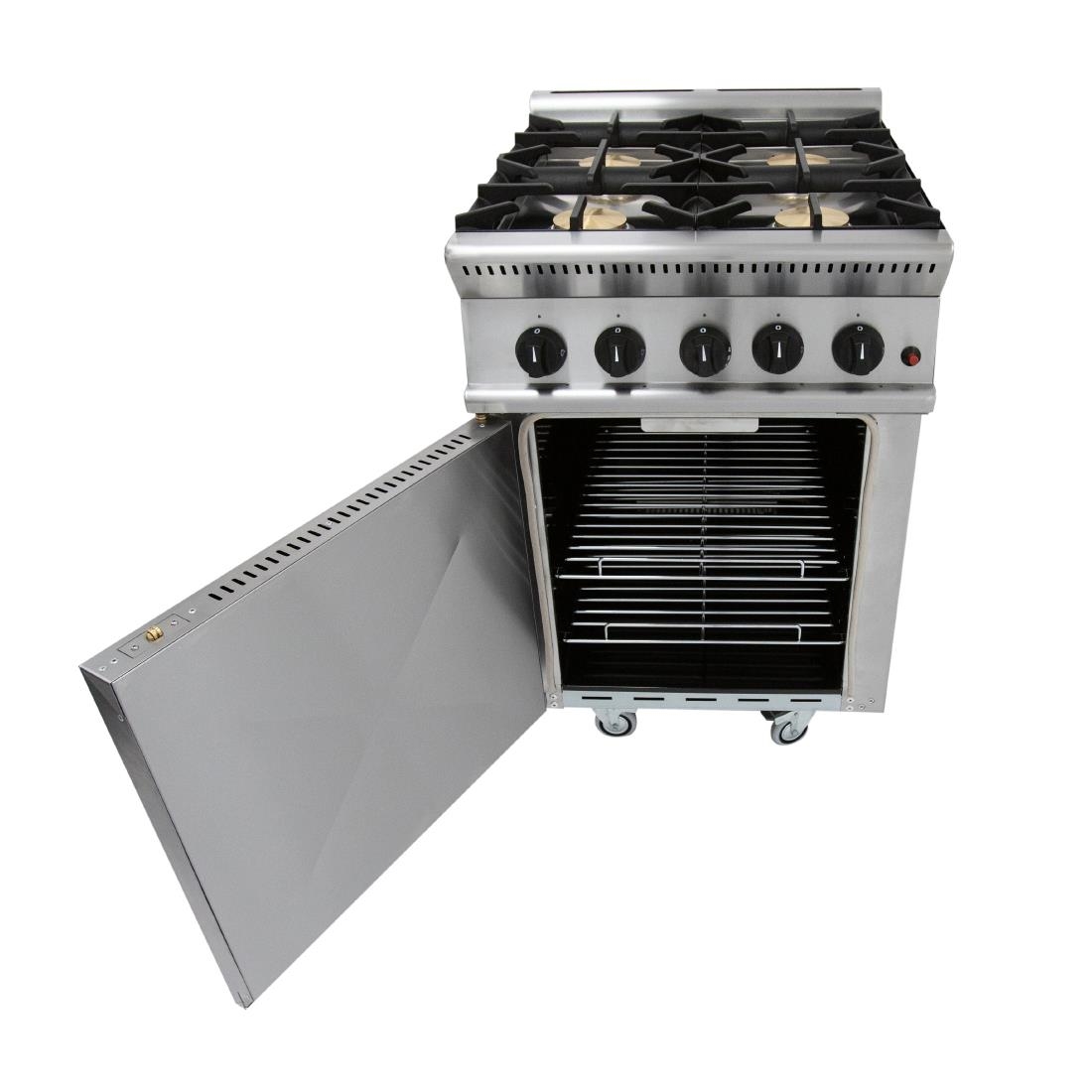 Parry 4 Burner Natural Gas Oven Range P4BO