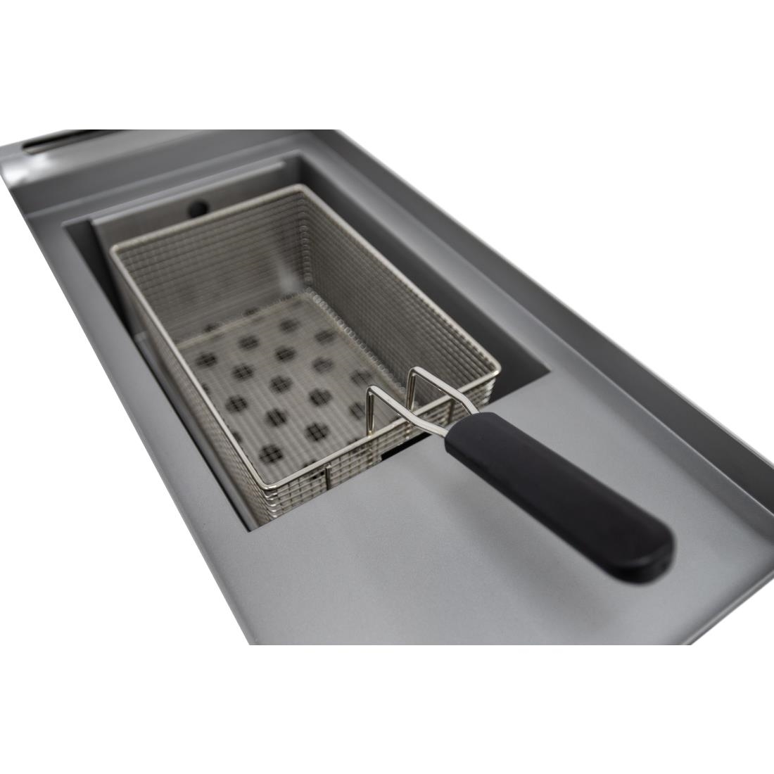 Parry Single Natural Gas Pedestal Fryer PGF