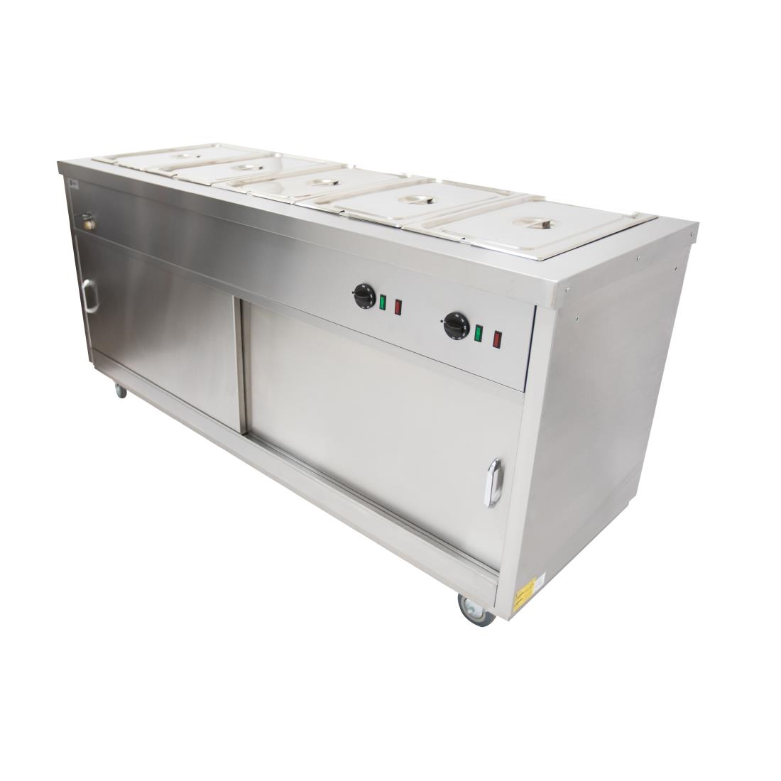 Parry Bain Marie Topped Mobile Hot Cupboard HOT18BM