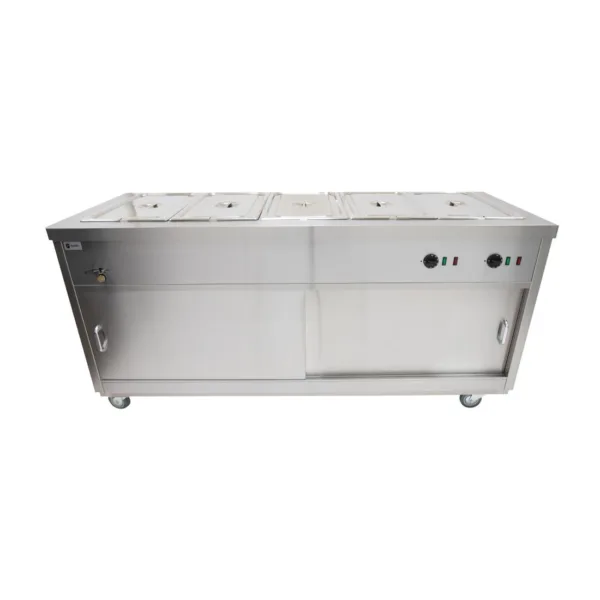 Parry Bain Marie Topped Mobile Hot Cupboard HOT18BM