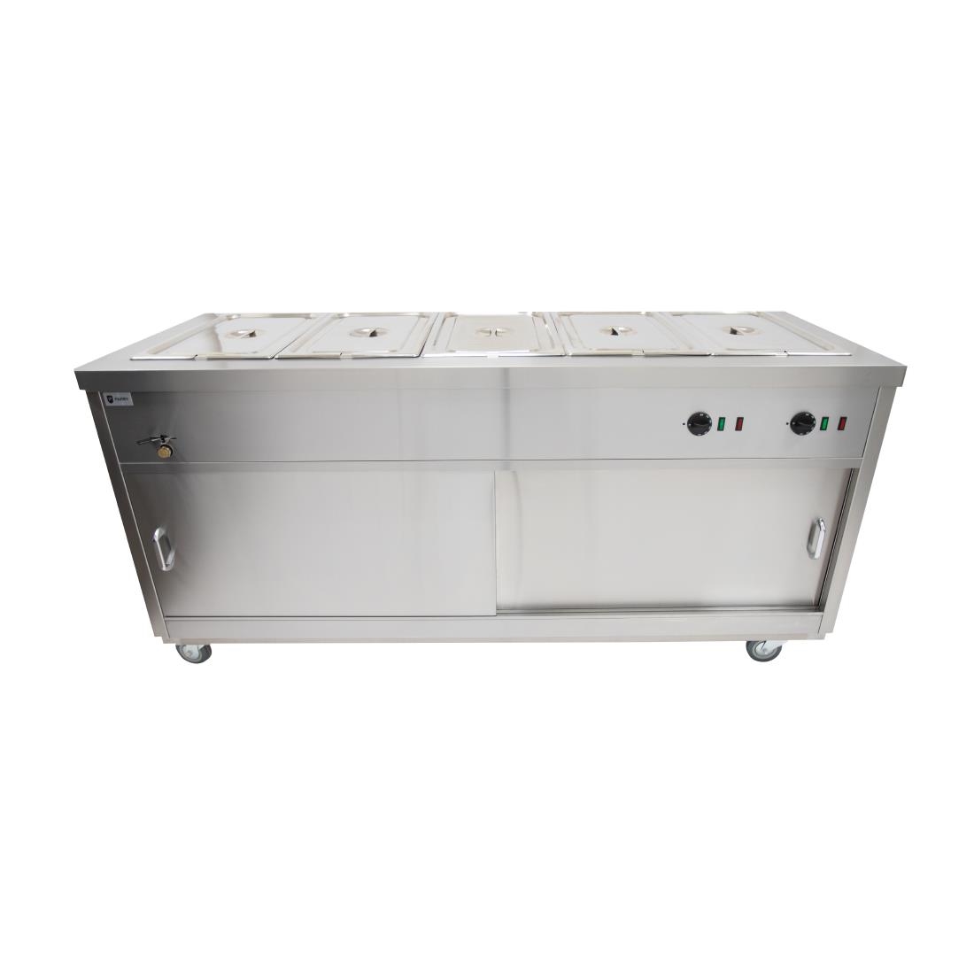 Parry Bain Marie Topped Mobile Hot Cupboard HOT18BM
