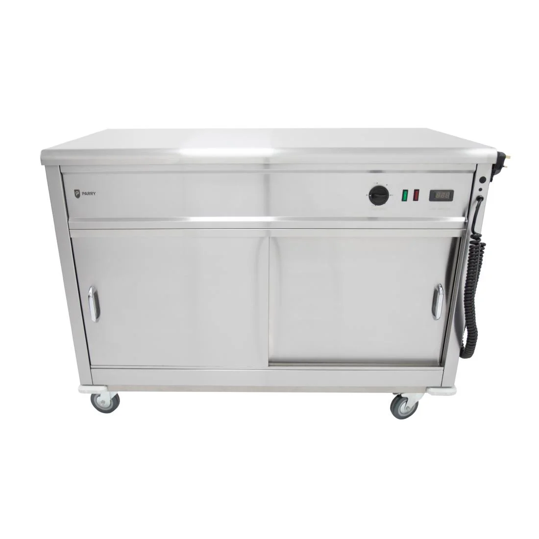 Parry Mobile Hot Cupboard with Flat Top MSF12 - Image 4