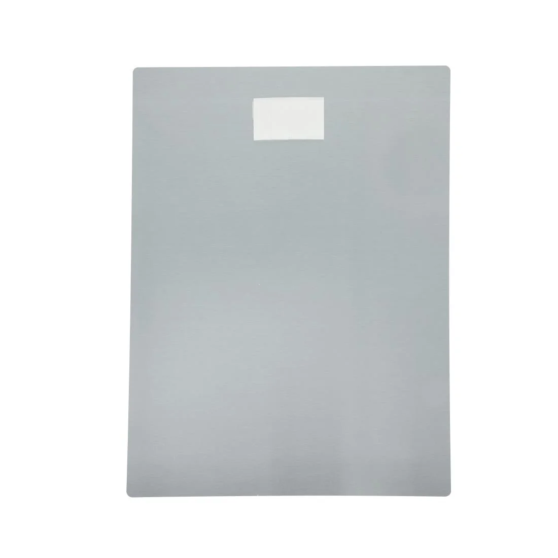 Brushed Steel Food allergy sign A4 - Image 3