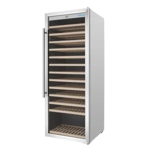 Polar G-Series Single Zone Wine Fridge Stainless Steel 118 bottles