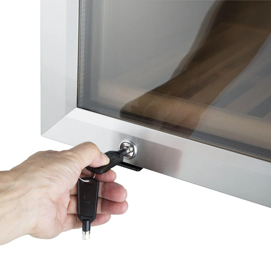 Polar G-Series Single Zone Wine Fridge Stainless Steel 187 bottles - Image 7