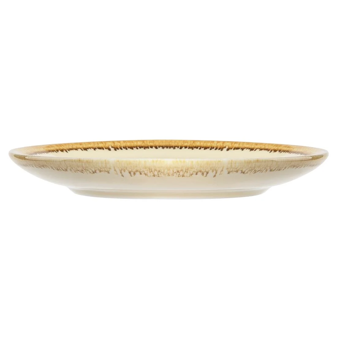 Olympia Kiln Cappuccino Saucer Sandstone 160mm - Image 4