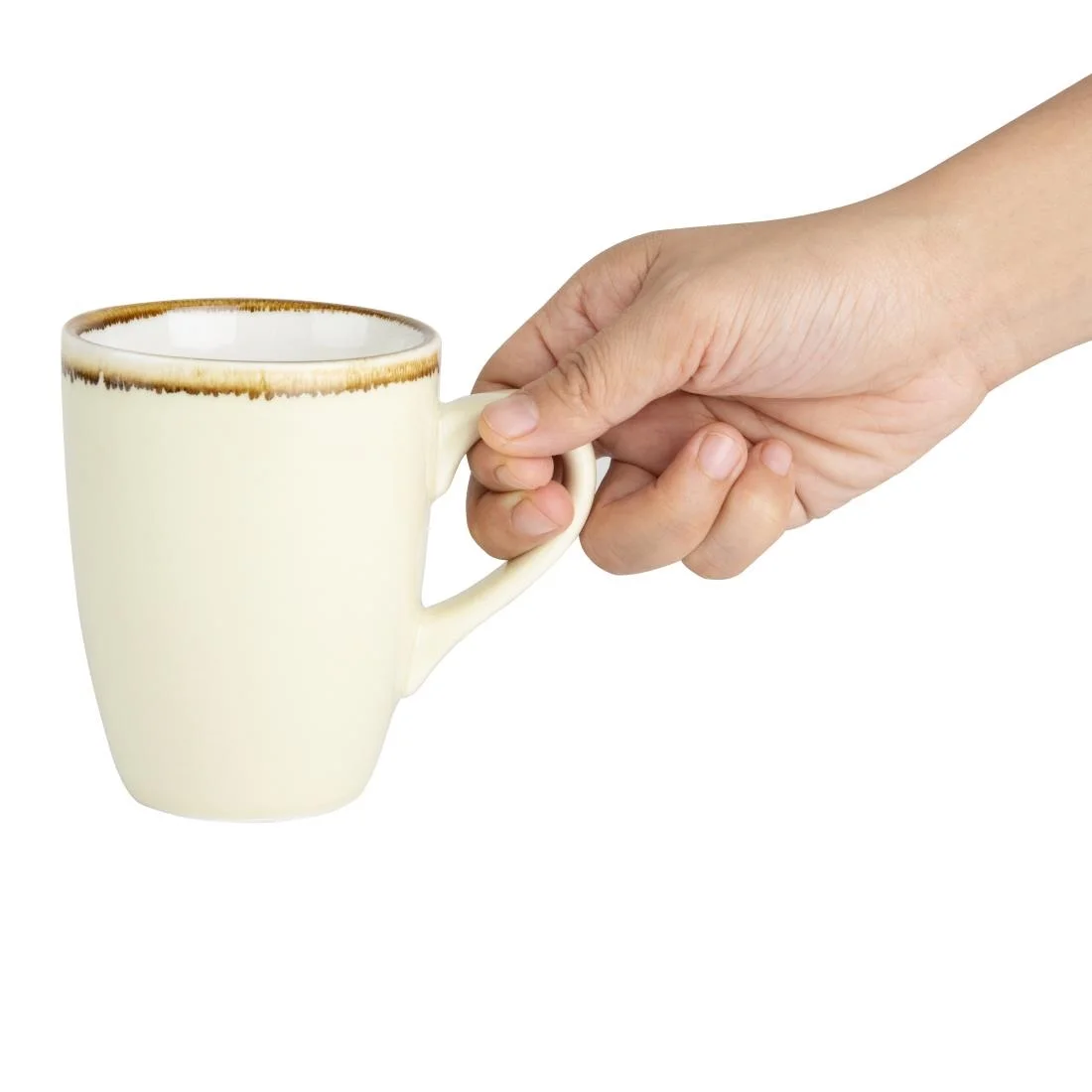Olympia Kiln Mug Sandstone 340ml - Image 4