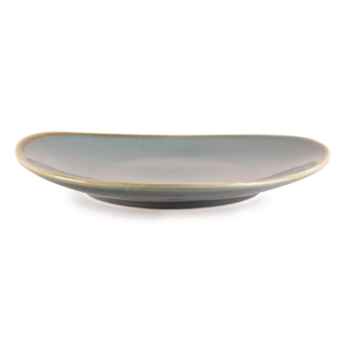 Olympia Kiln Triangular Plate Ocean 230mm - Image 3