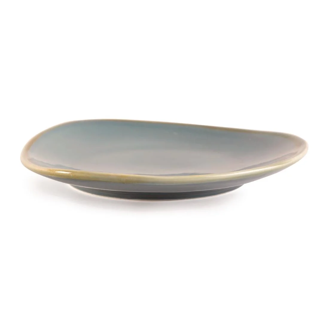Olympia Kiln Triangular Plate Ocean 230mm - Image 4
