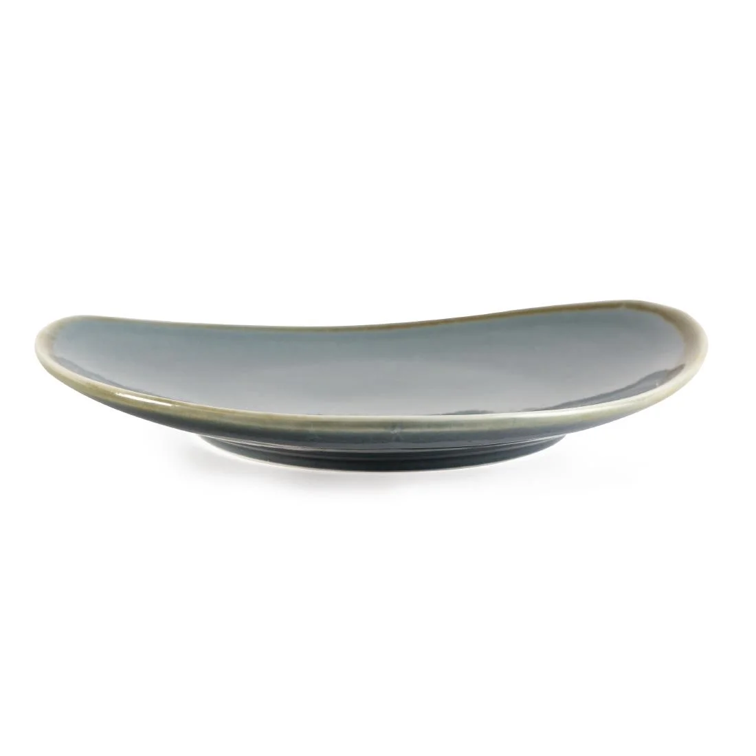 Olympia Kiln Triangular Plate Ocean 280mm - Image 4