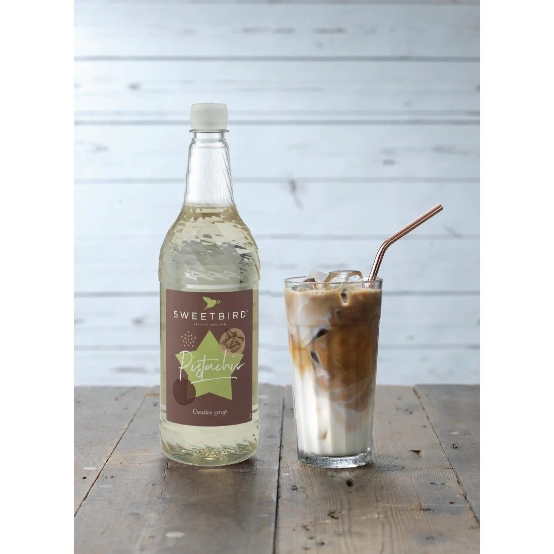 Sweetbird Pistachio Syrup 1Ltr - Image 3