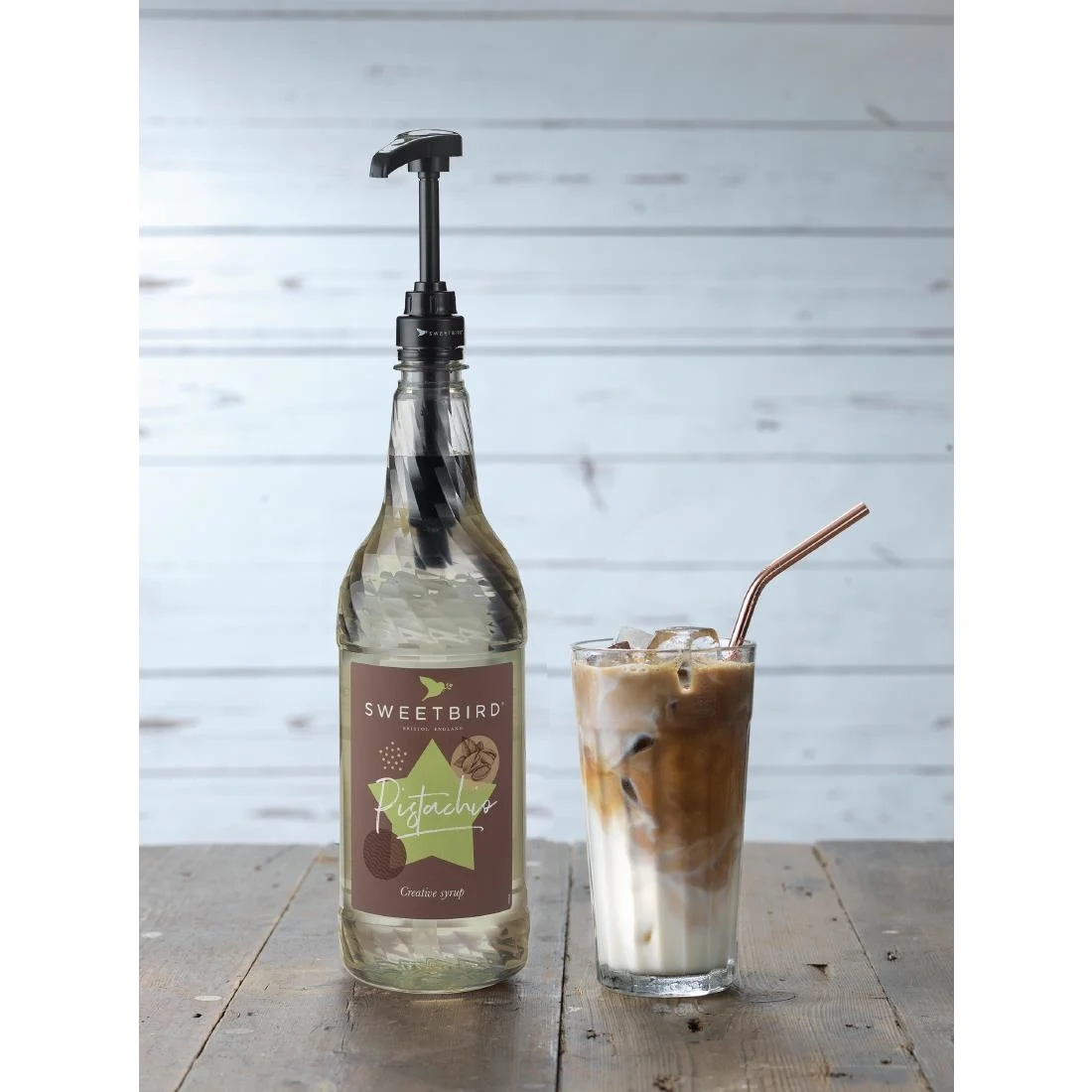 Sweetbird Pistachio Syrup 1Ltr - Image 4