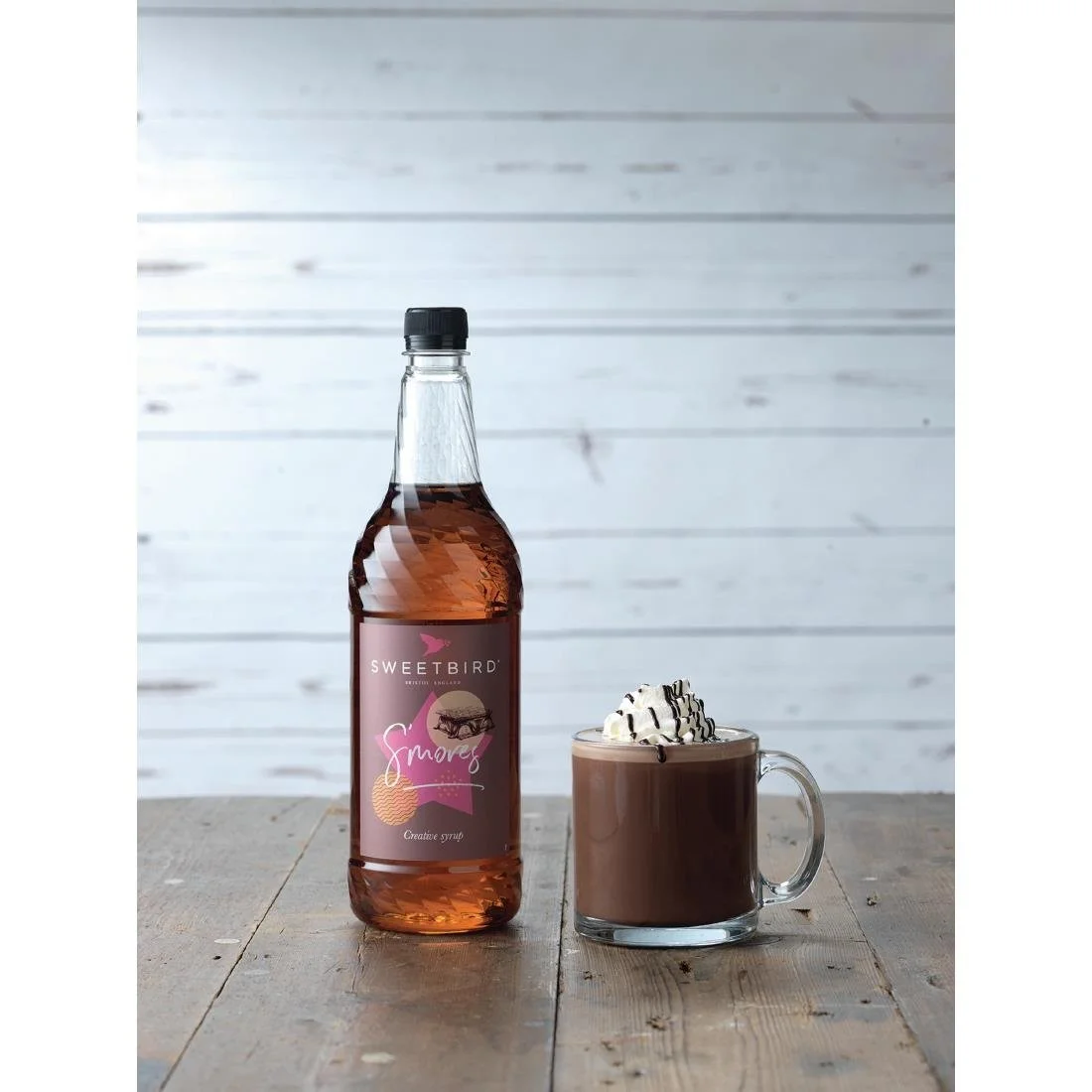 Sweetbird S'mores Syrup 1Ltr Bottle - Image 2