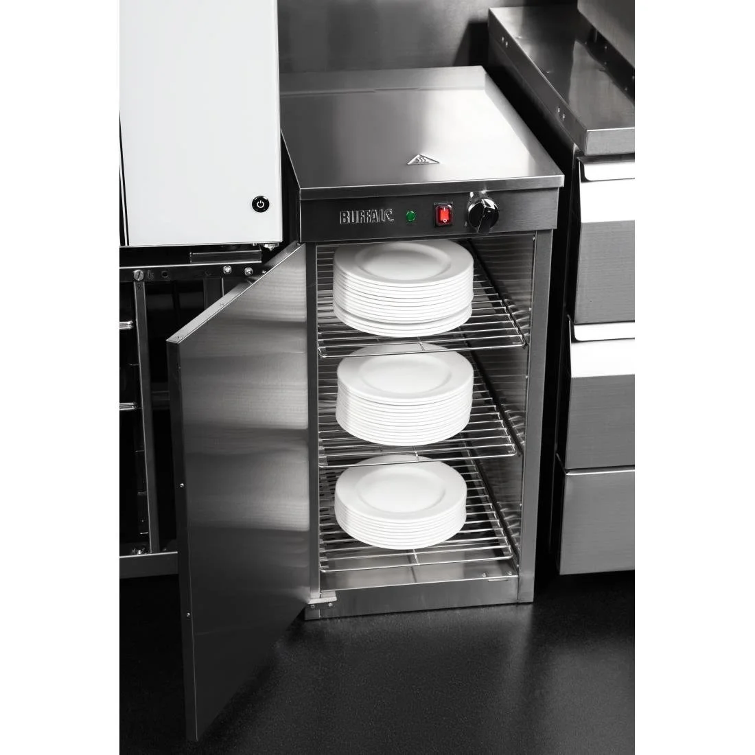 Buffalo Single Door Plate Warmer - Image 2