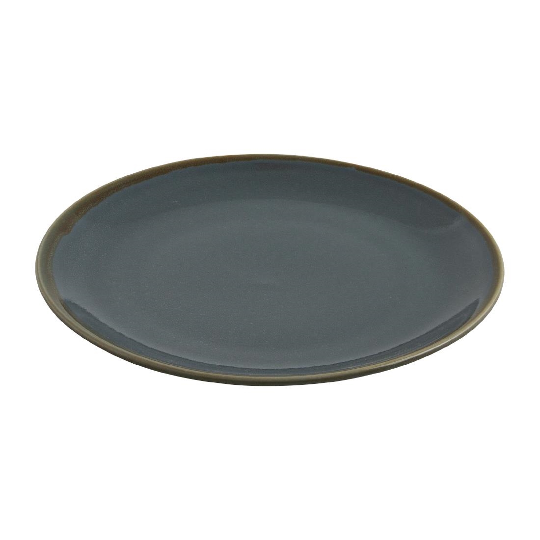 Olympia Kiln Round Plate Ocean 280mm