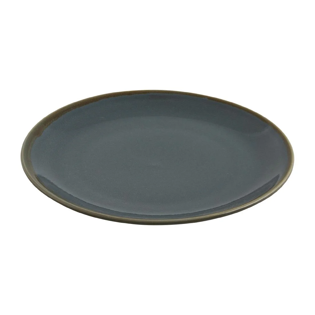 Olympia Kiln Round Plate Ocean 280mm - Image 3