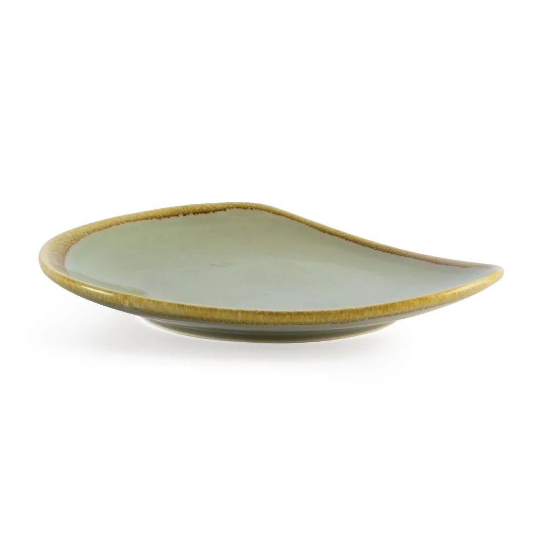 Olympia Kiln Triangular Plate Moss 230mm - Image 7